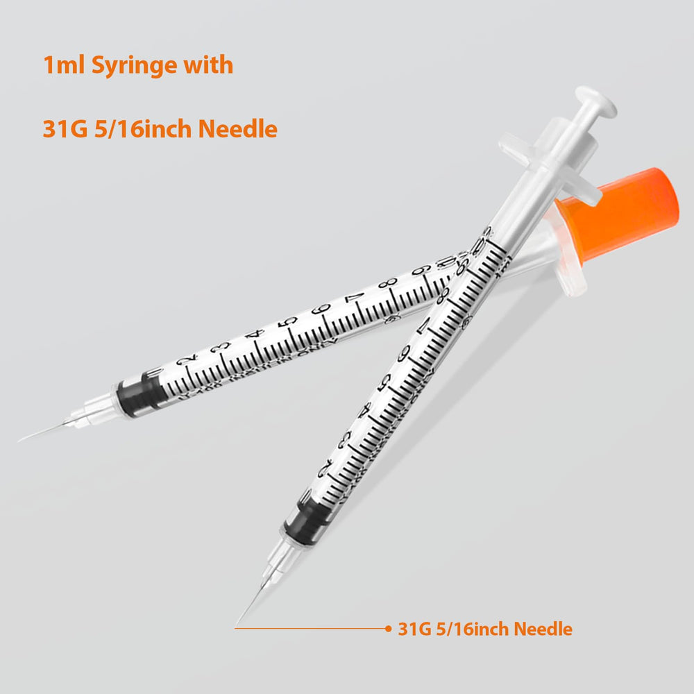 Kusrul individually wrapped syringe preserves sterility between uses.