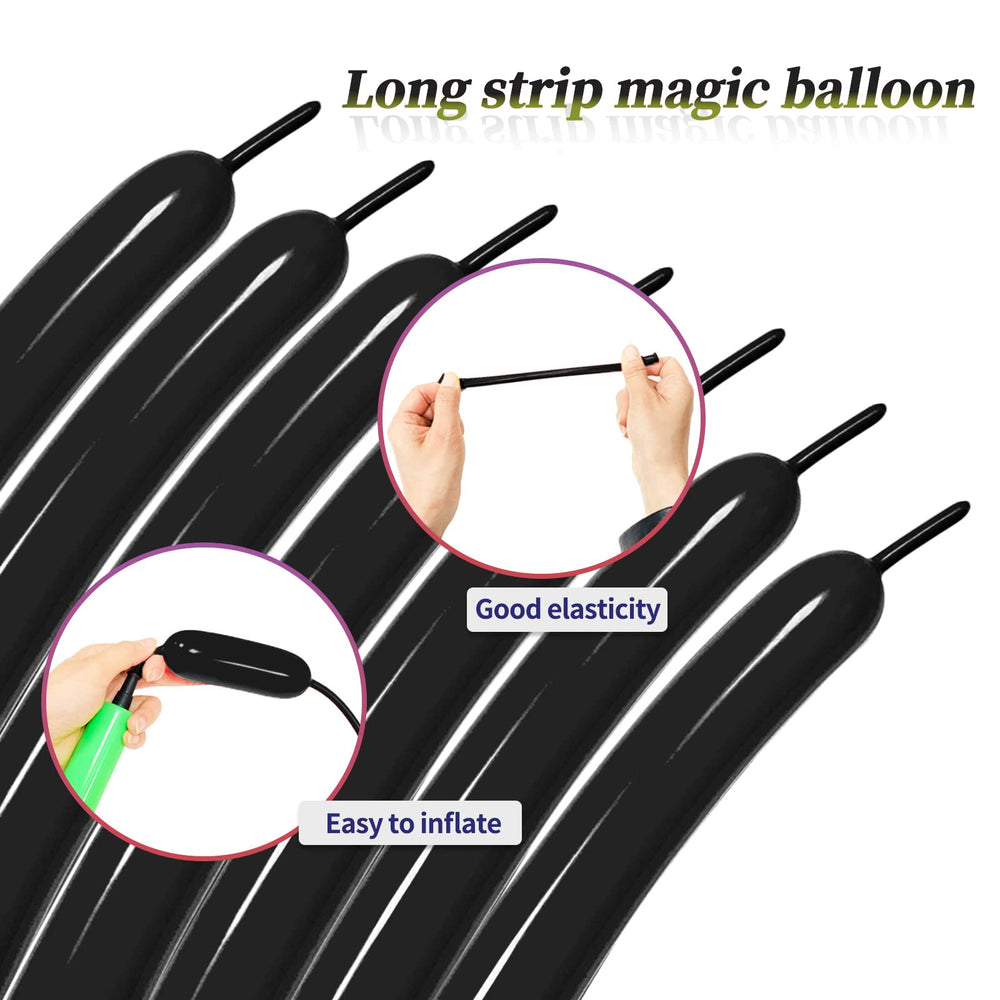 KUULBELA Balloon animals for party decor and interactive learning.