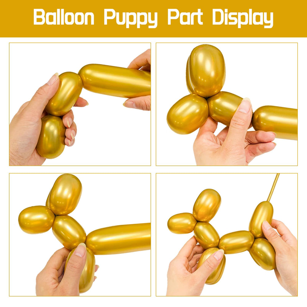 KUULBELA chrome gold balloons enhancing wedding and party décor