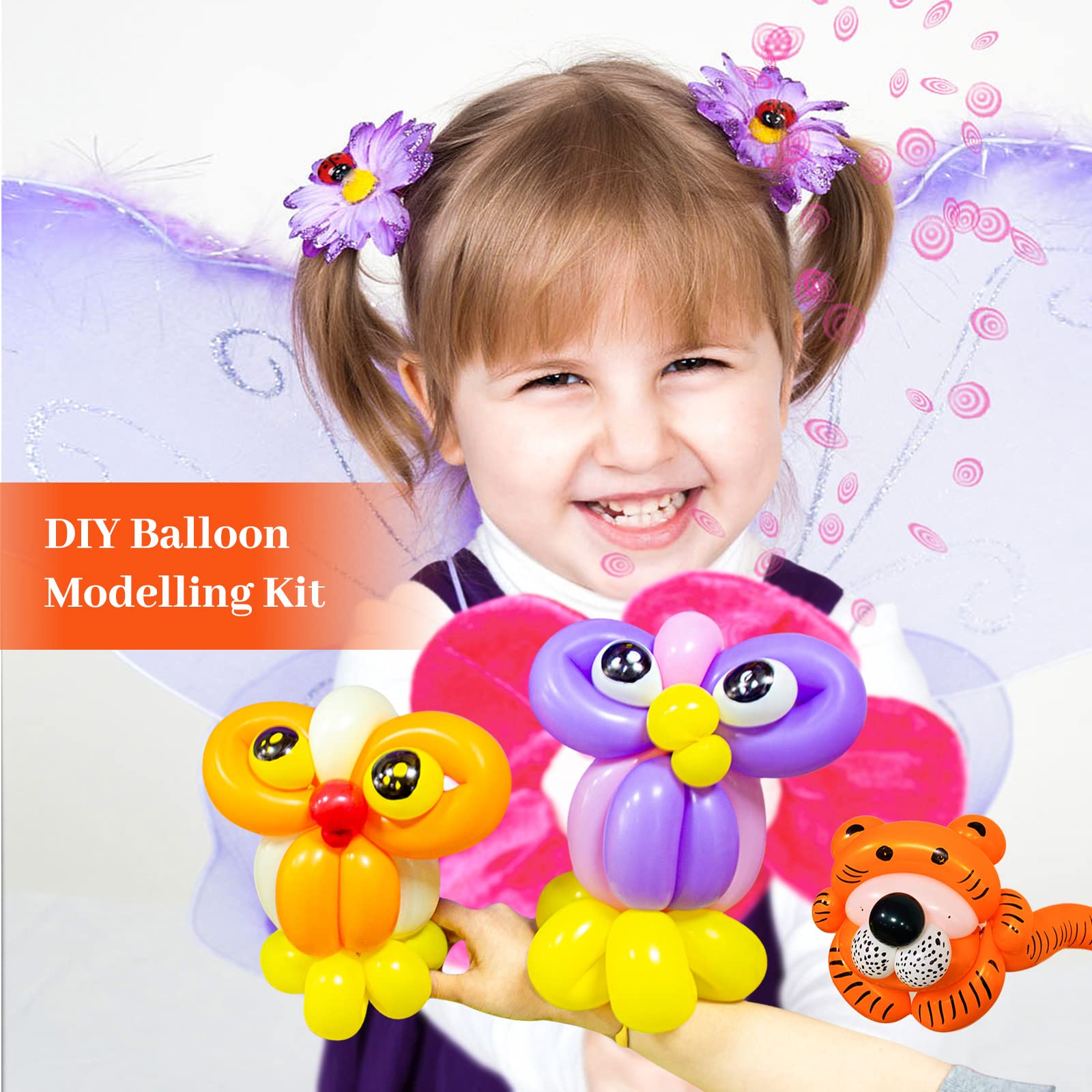 KUULBELA Kids craft balloons spark creativity during activities.