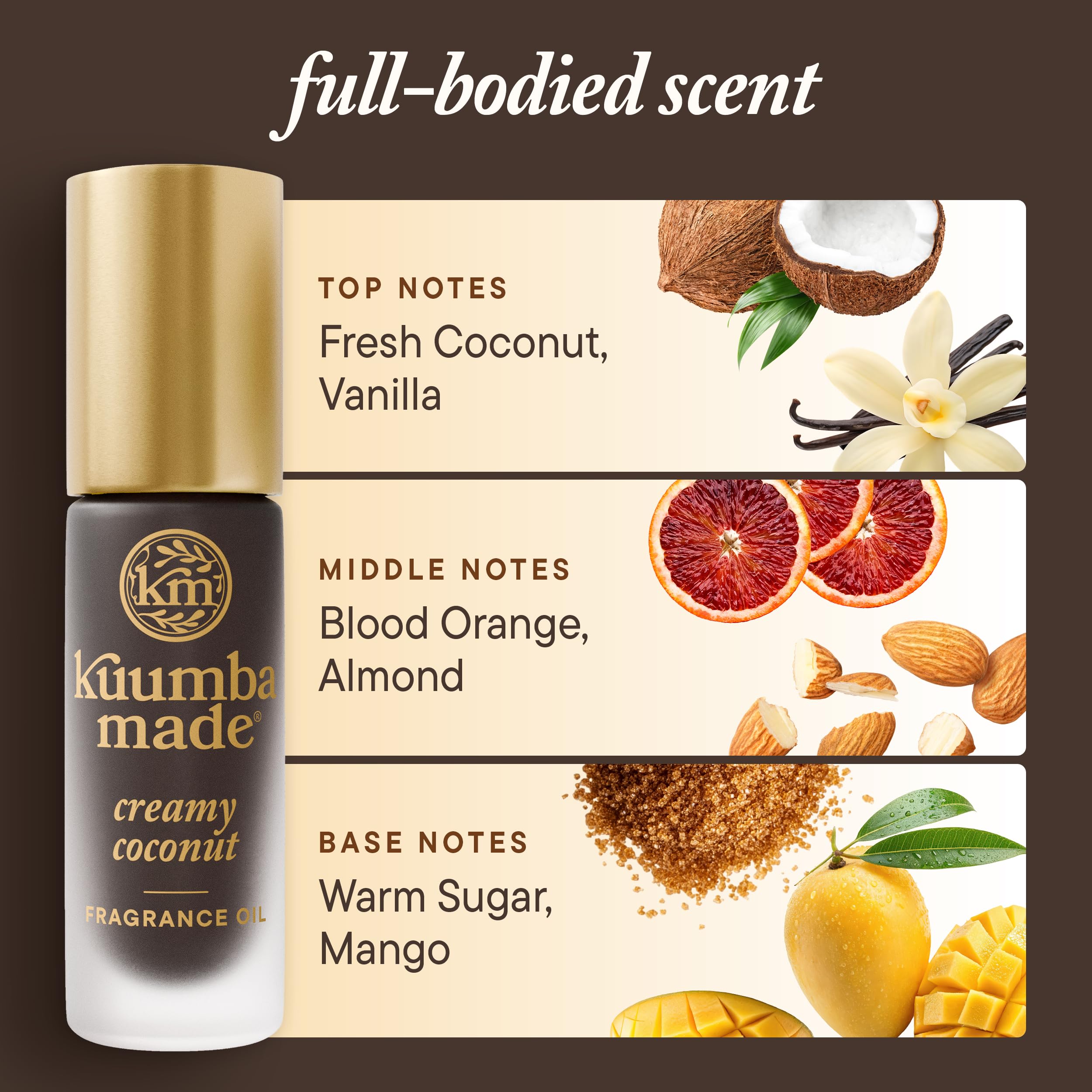 Close look at jojoba and safflower oil base enhances skin-friendly feel.