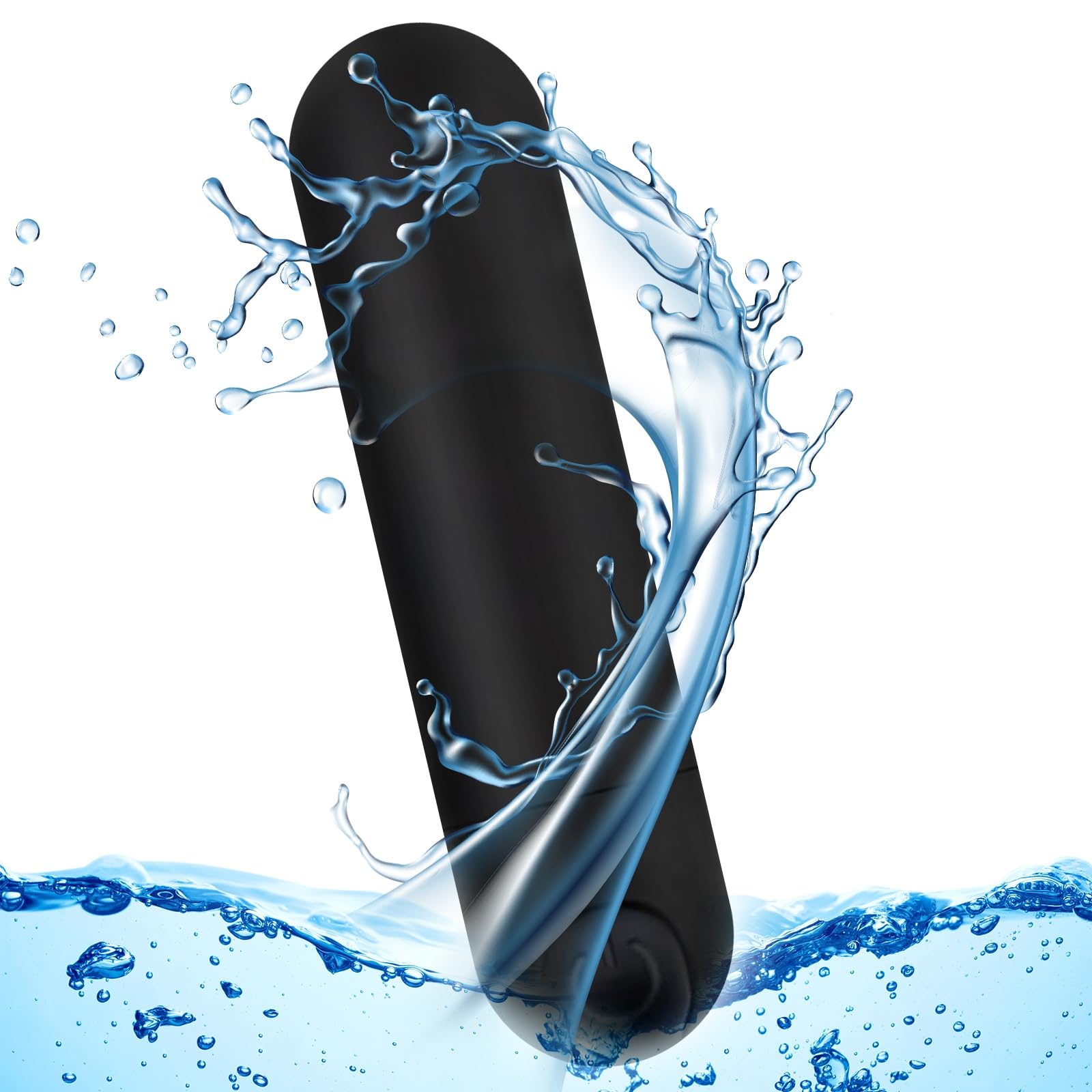 Kverg handheld massager toward the back and neck area for targeted relief