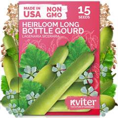KVITER 15 Nam Tao Ngam gourd seeds packet for home gardening and flexible planting.