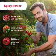 KVITER Thai chili peppers add fiery flavor to dishes.