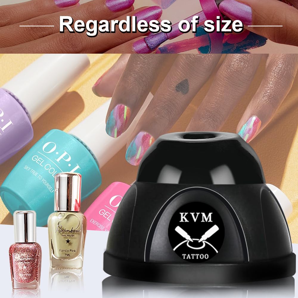 KVM Mini Vortex Mixer push-button start for easy, low-activation operation