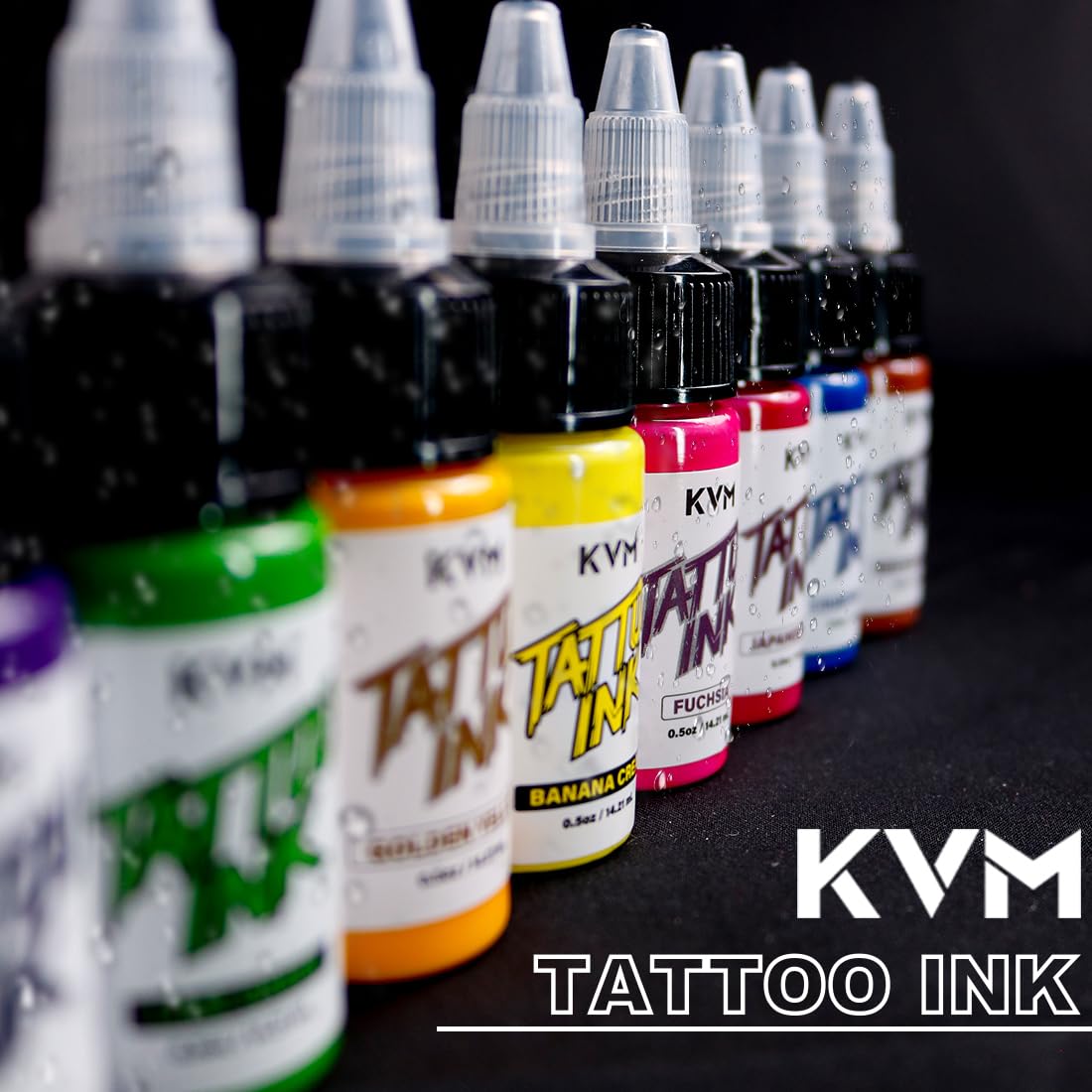 KVM Tattoo Ink patch test and safety steps ensure skin compatibility.