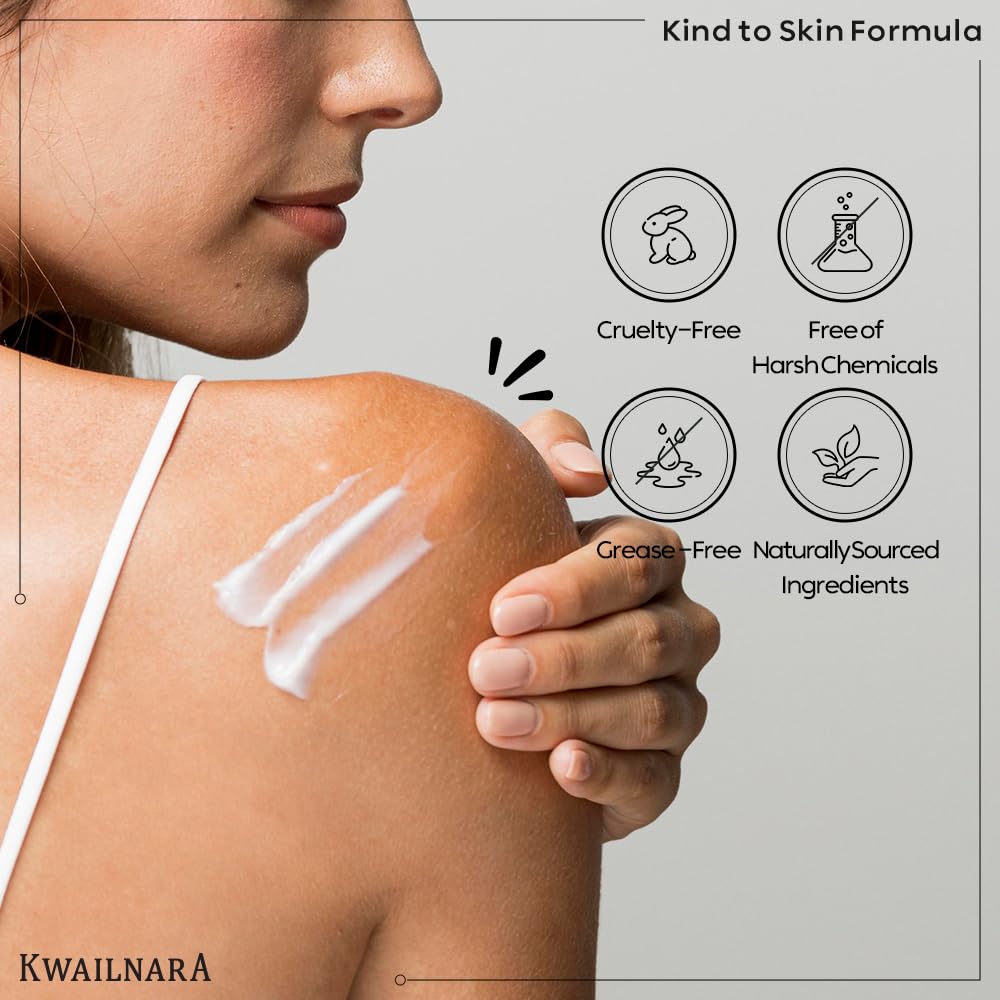 Kwailnara Strawberry Milk Lotion label highlights paraben-free and cruelty-free formula