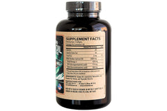Kwee-Jack Fish Co. Salmon Oil pour image illustrating easy dosing.