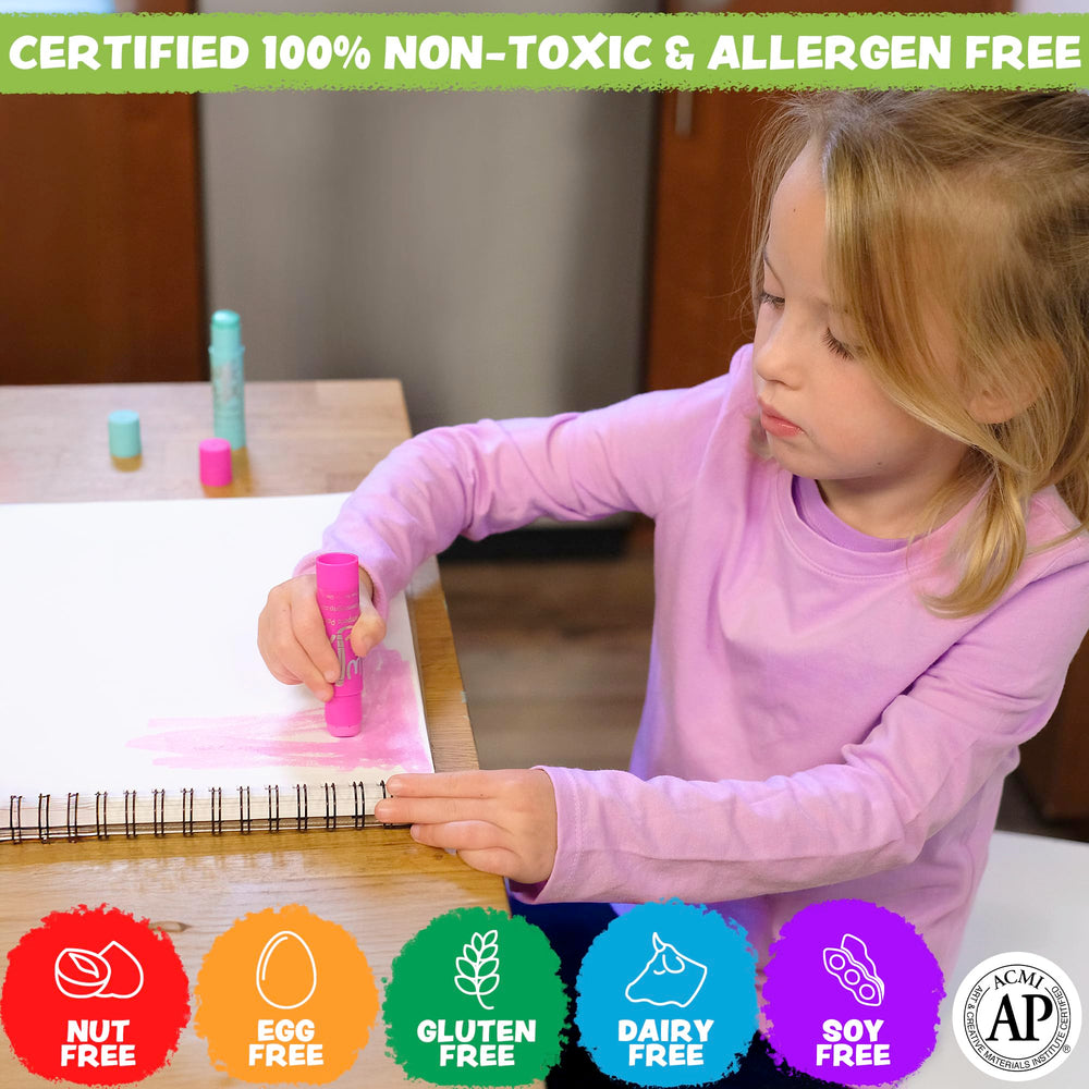 Kwik Stix neon colors brighten wood projects with quick-dry finish.