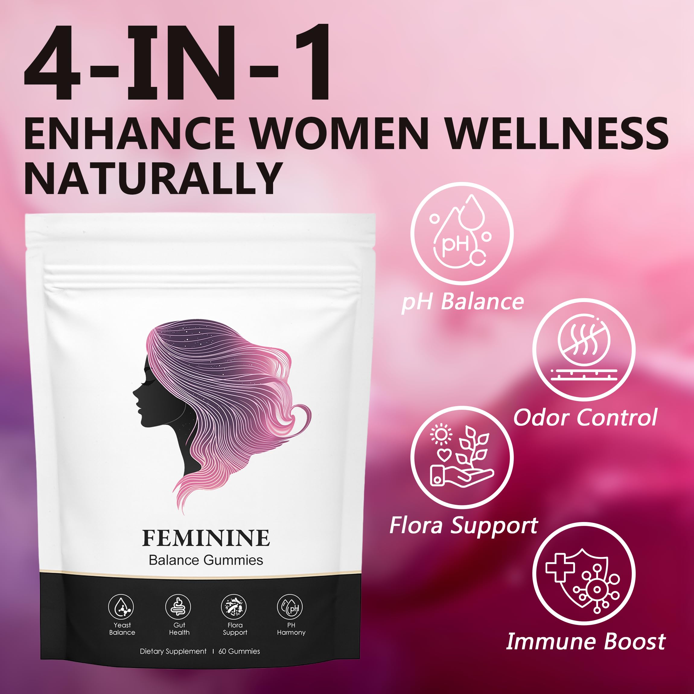 KXVUDE gummies close-up shows pineapple-flavored chews for daily refreshment.