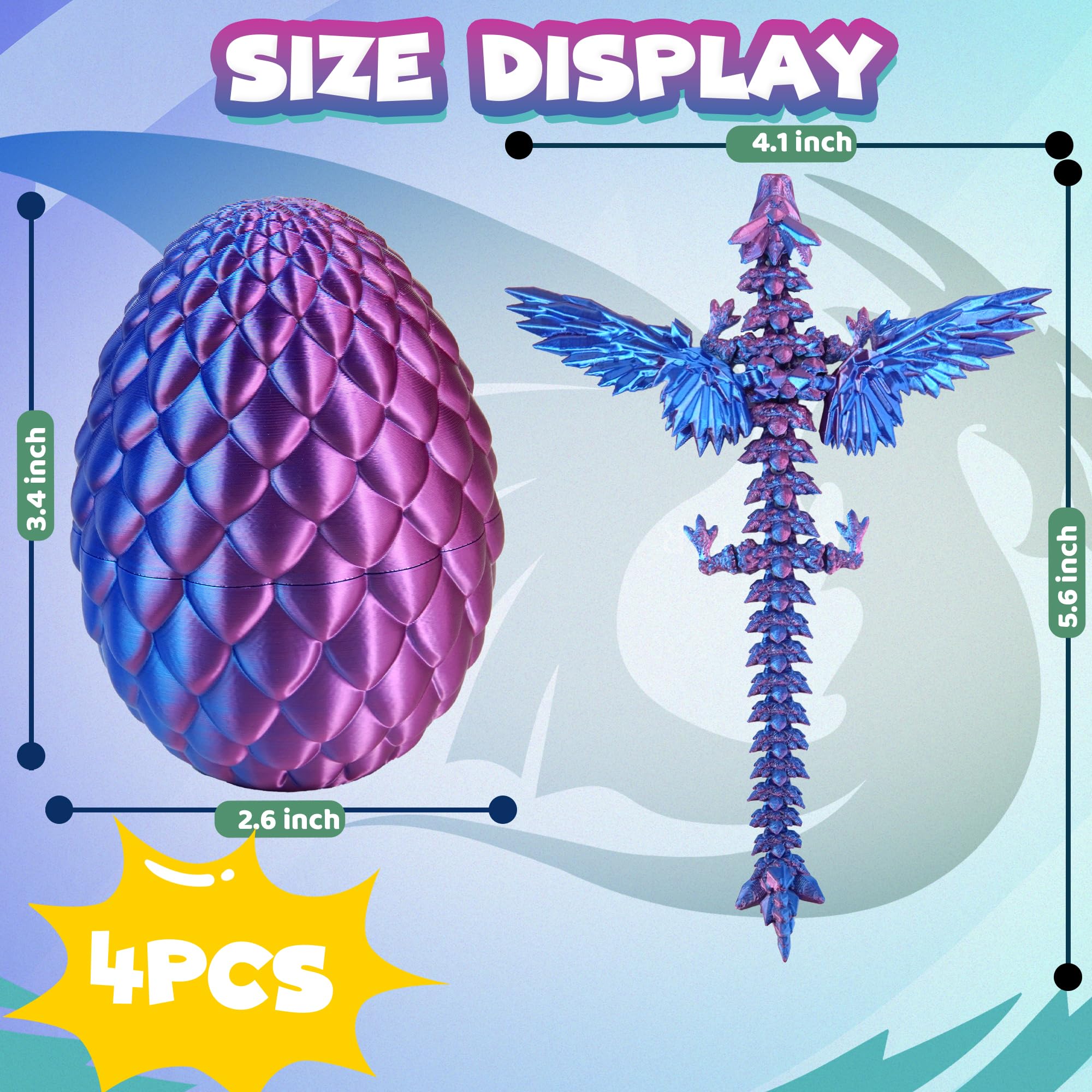 Kyerivs eco-friendly PLA dragon material for safe, durable decor.