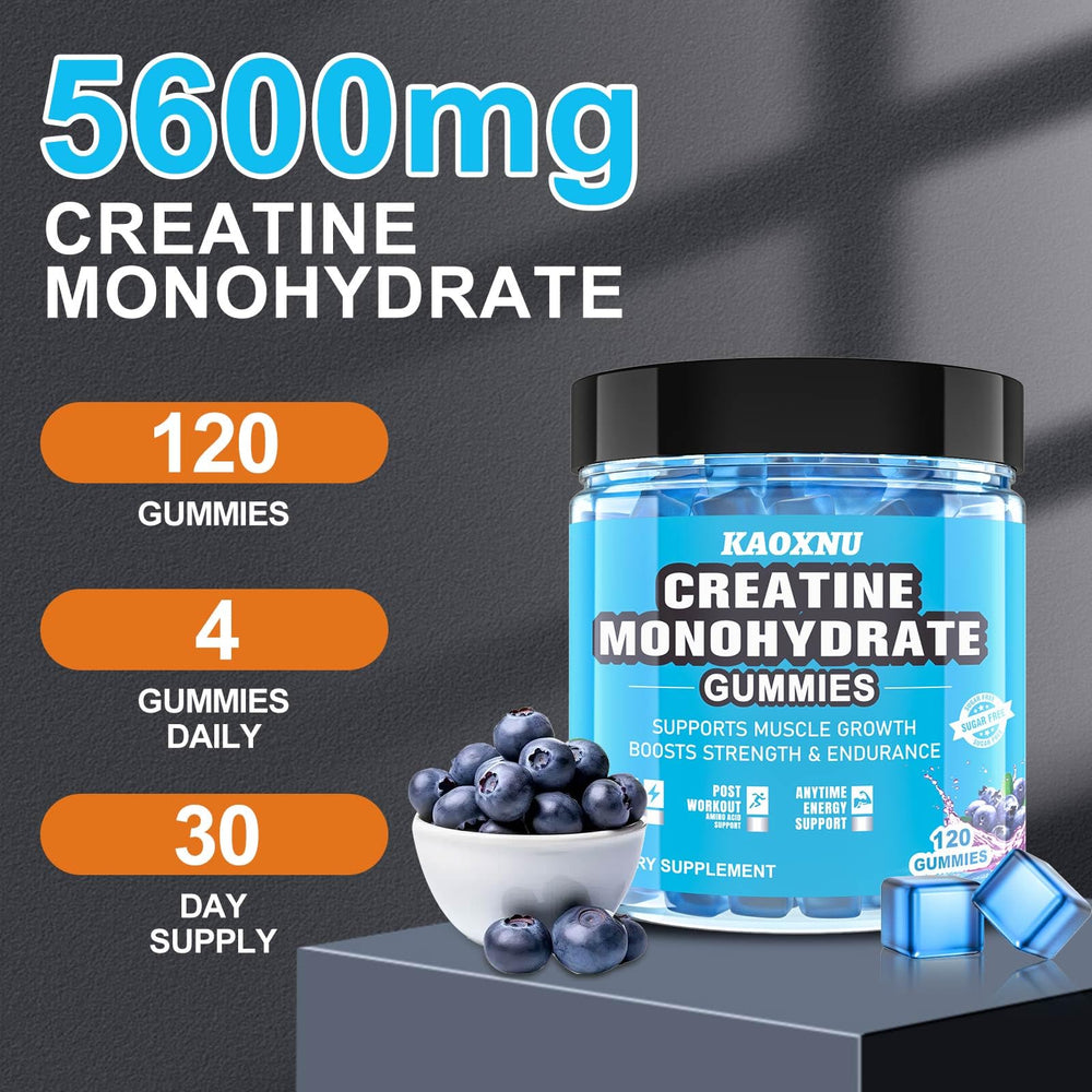 Kynaz creatine gummies with vegan, sugar-free benefits for daily use.