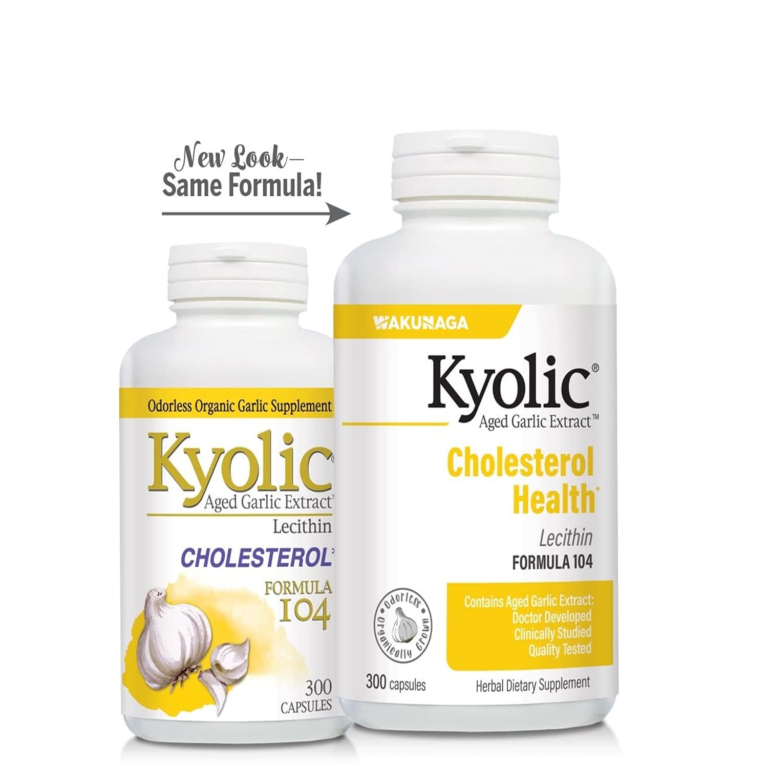 Kyolic Lecithin Soy-Derived image emphasizing lecithin for healthy digestion.