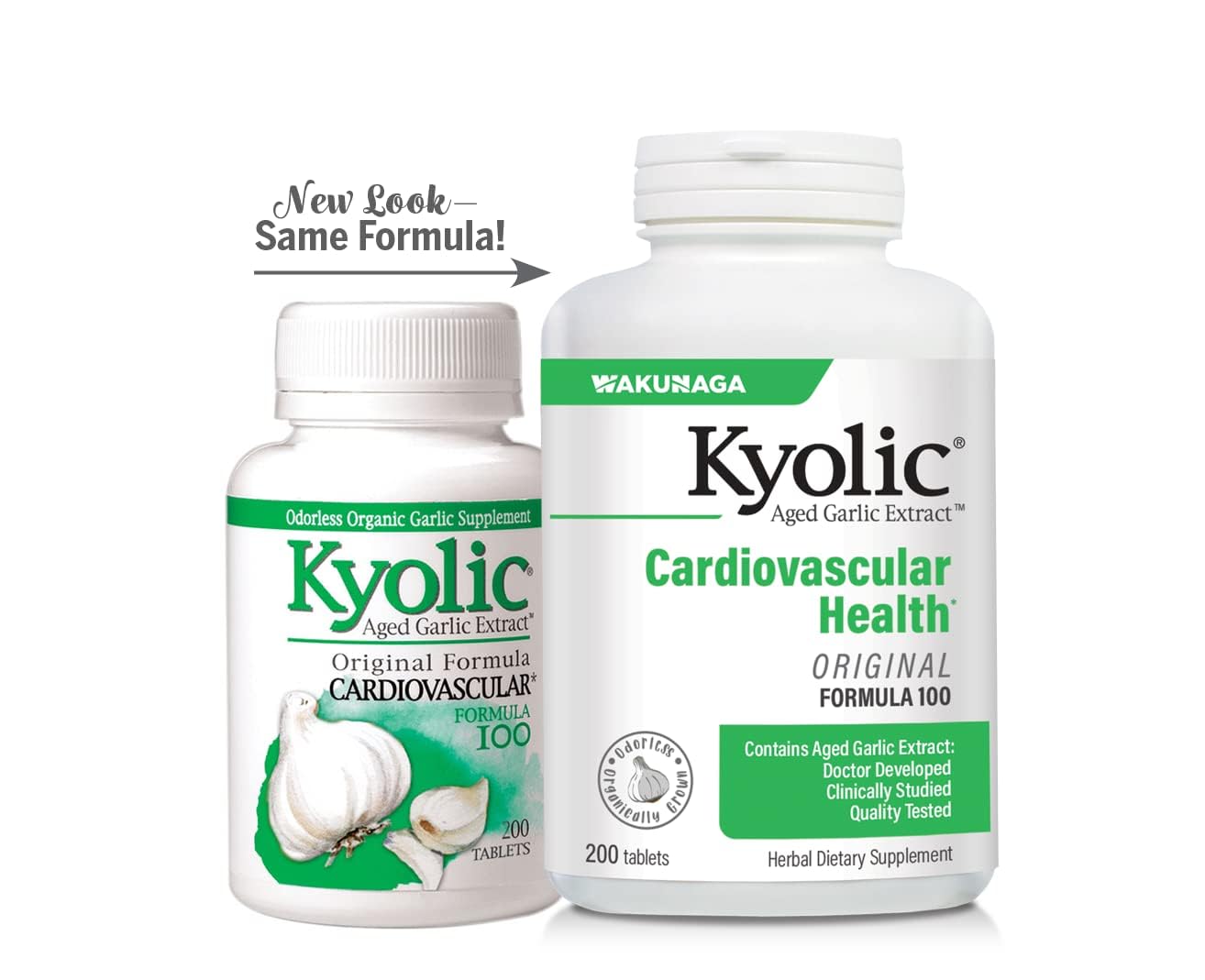 Kyolic Wakunaga brand bottle representing trusted, science-backed nutrition for wellness.