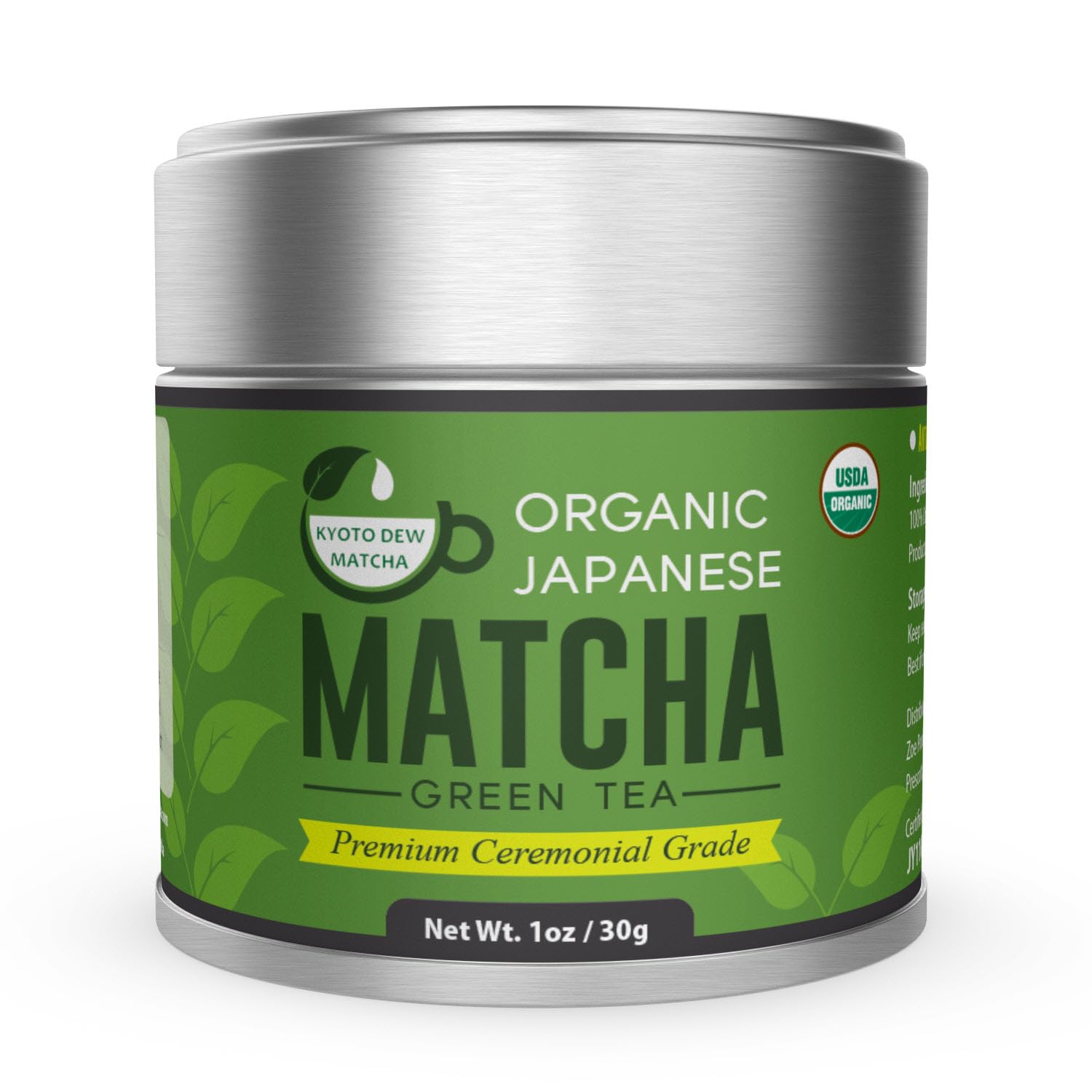 Kyoto Dew Matcha first-harvest leaves showcase premium Uji quality.