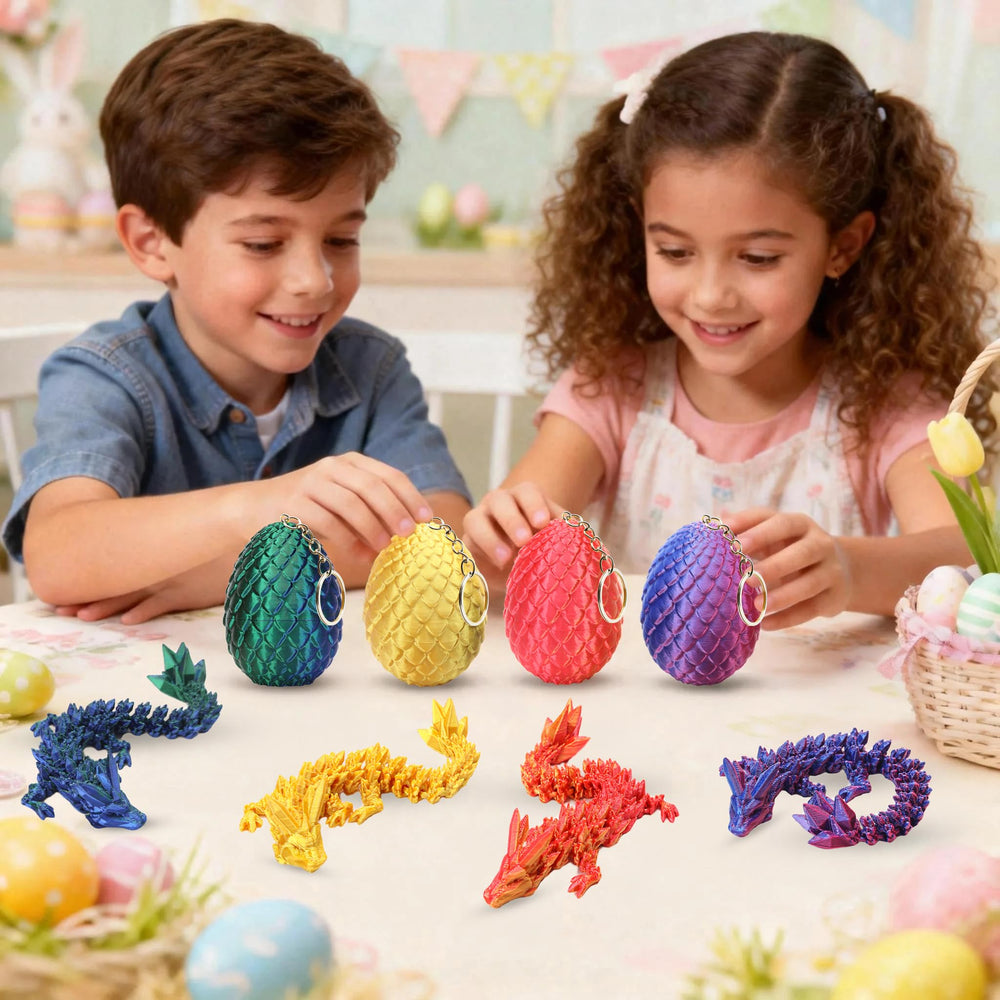 KZPPZ dragon egg showcases high-detail 3D print design for curious teens.