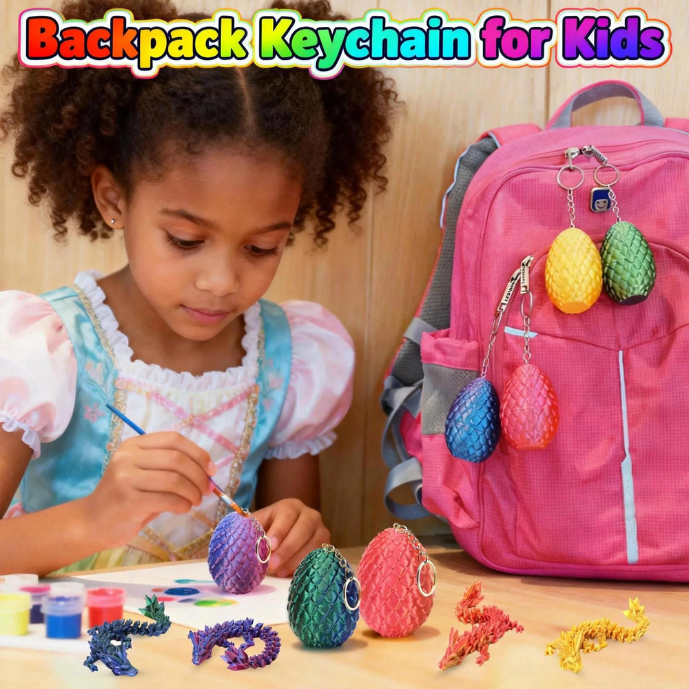 KZPPZ dragon egg in a colorful set adds excitement to kids' Easter baskets.