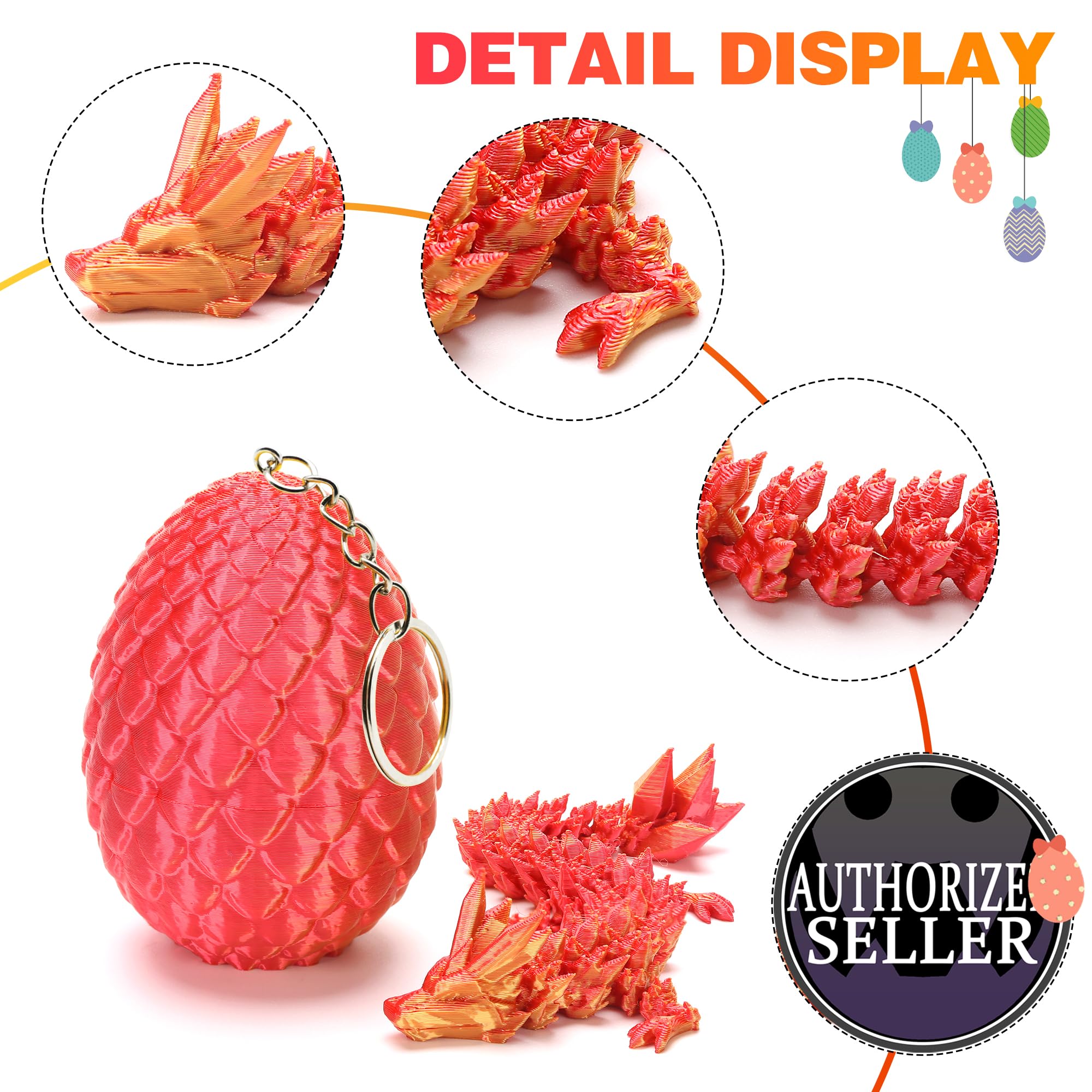 KZPPZ dragon egg can be a desktop toy or classroom décor.