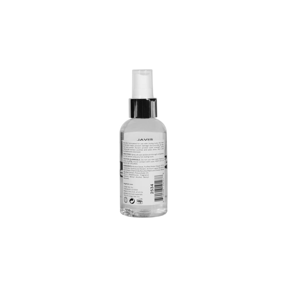 L'ANGE HAIR Rival Heat Shield nourishes dry or treated hair with omega-6 rich oils.