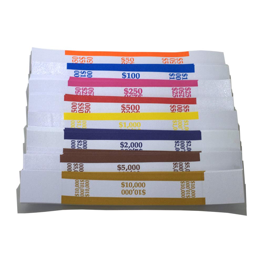 L LIKED money bands help banks, stores, and laundromats stay organized.
