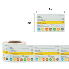L LIKED label dissolves in water in under 30 seconds with no residue.