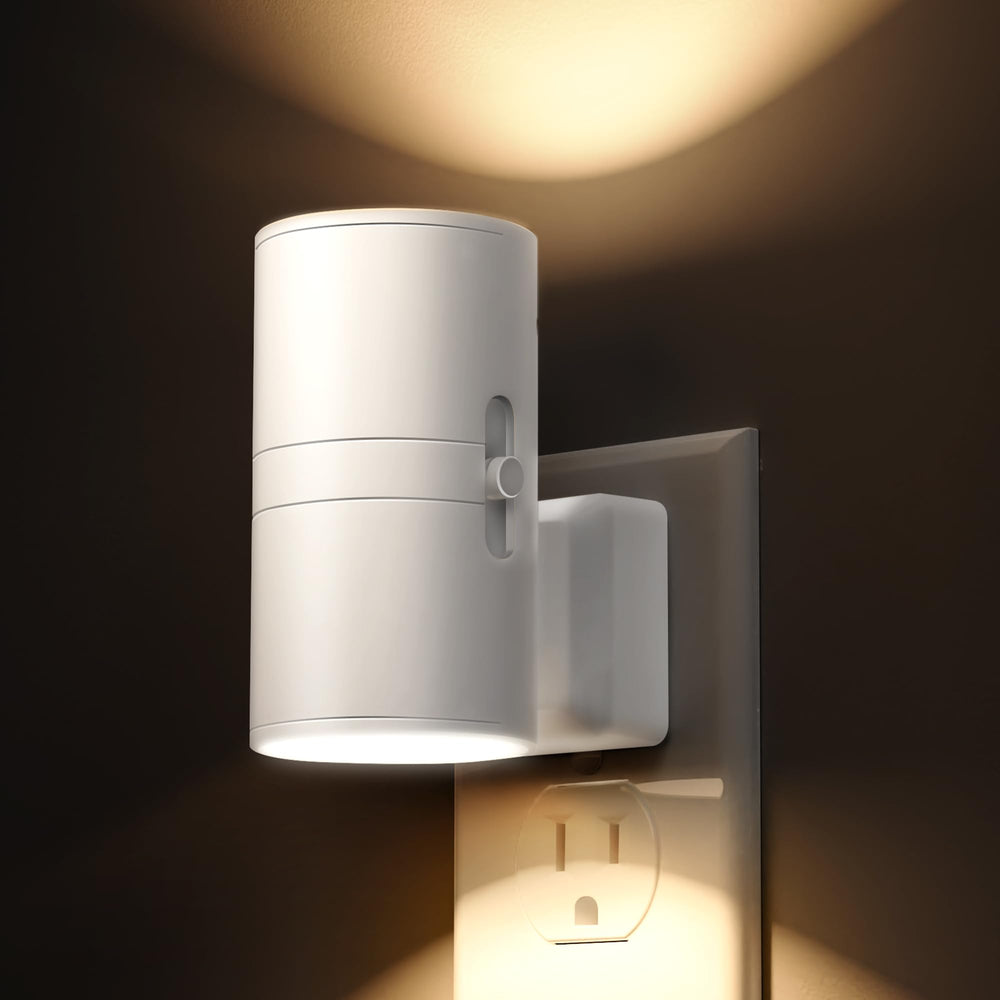 L LOHAS LED modern minimalist night light blends with decor.