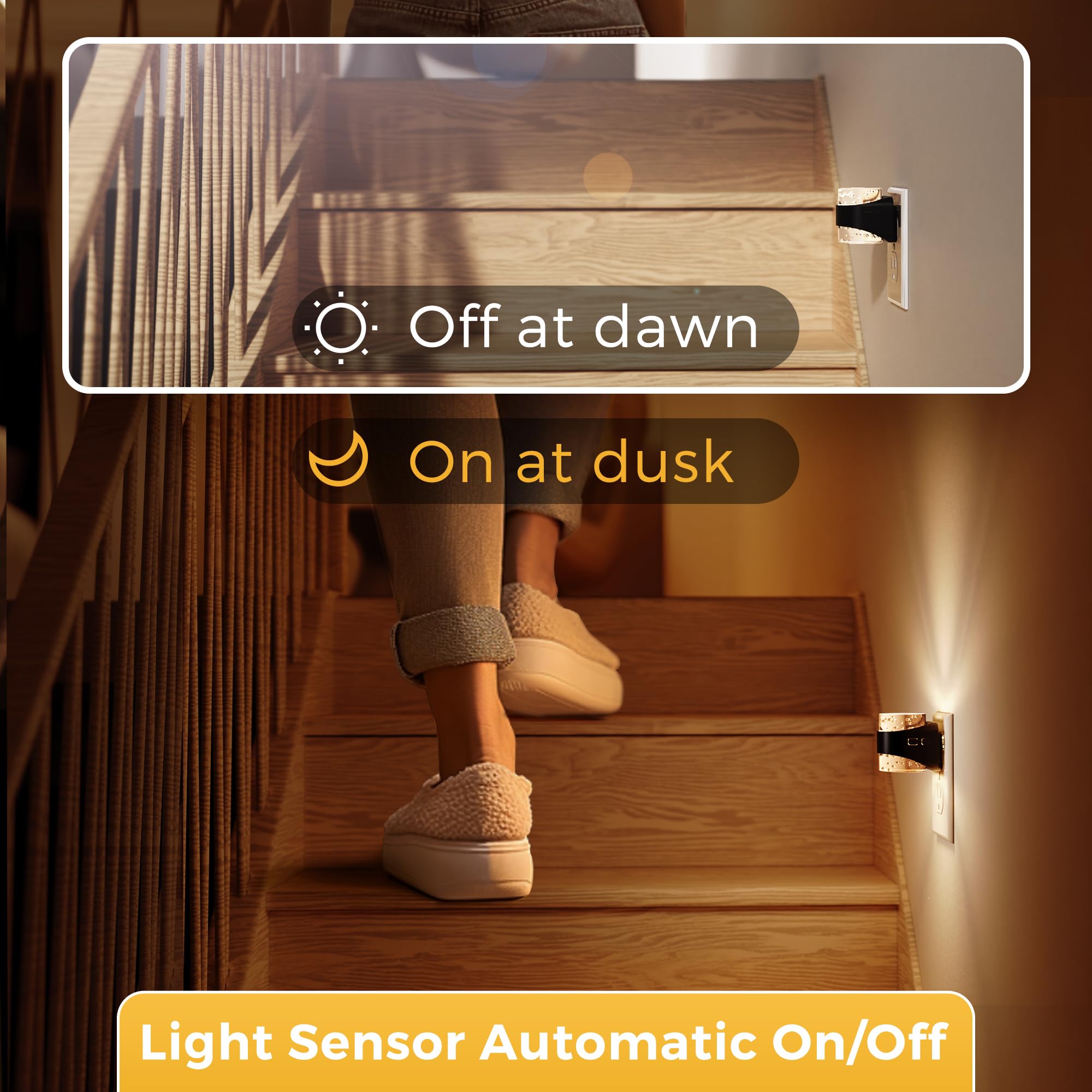 L LOHAS LED ideal for nursery, hallway, and bathroom lighting.