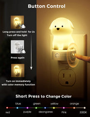 L LOHAS LED puppy night light with memory function after restart