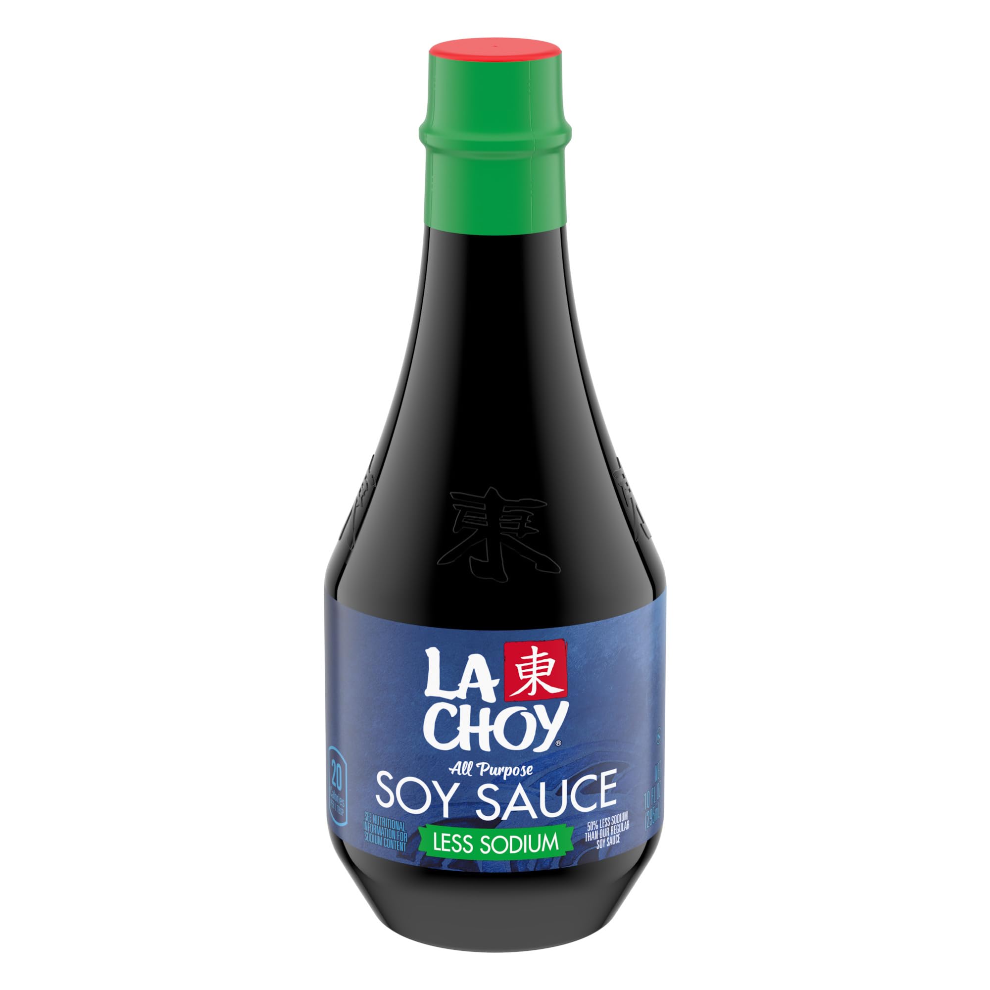 La Choy Lite Soy Sauce bottle adds bold flavor with reduced sodium.