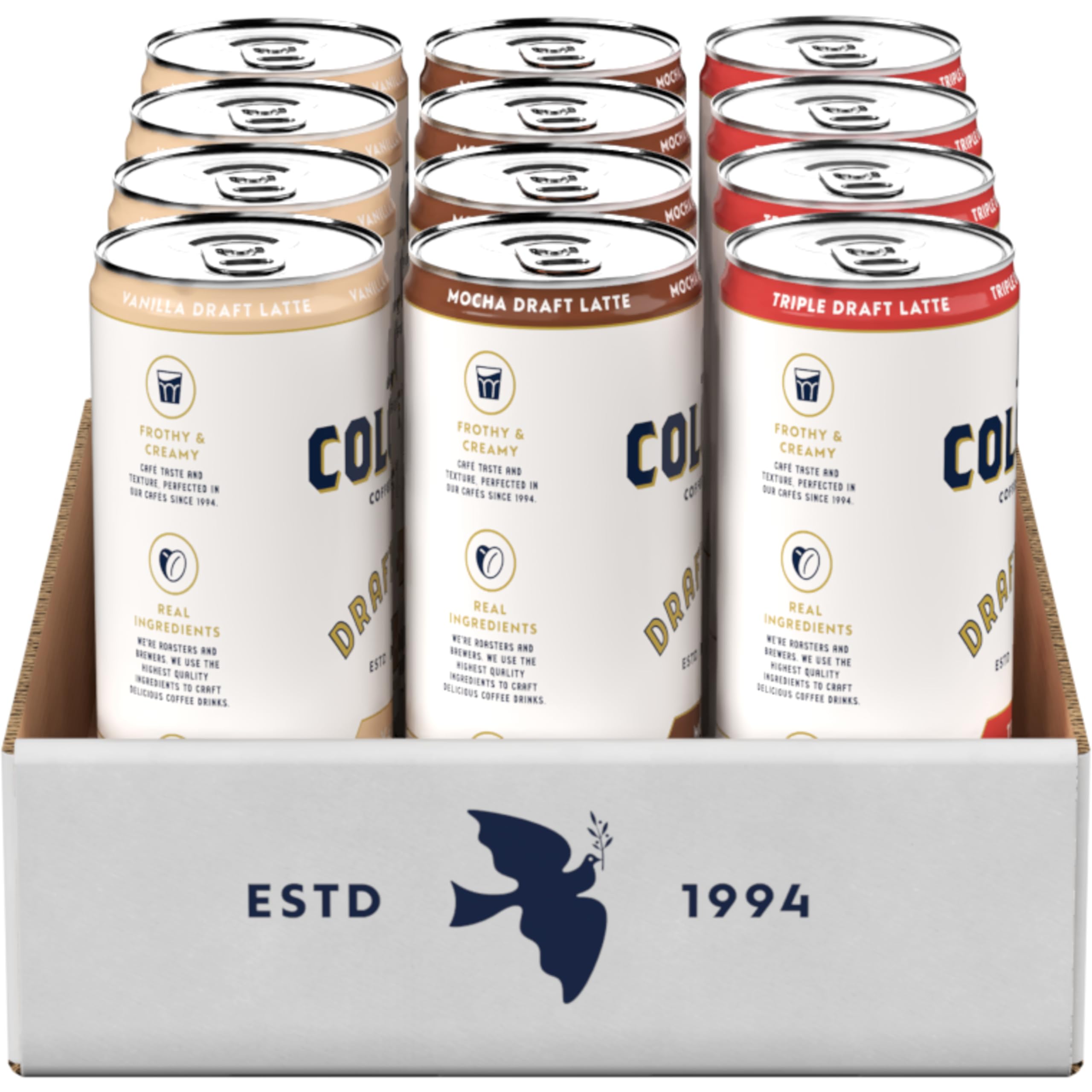 La Colombe Draft Latte on-the-go design fits busy schedules