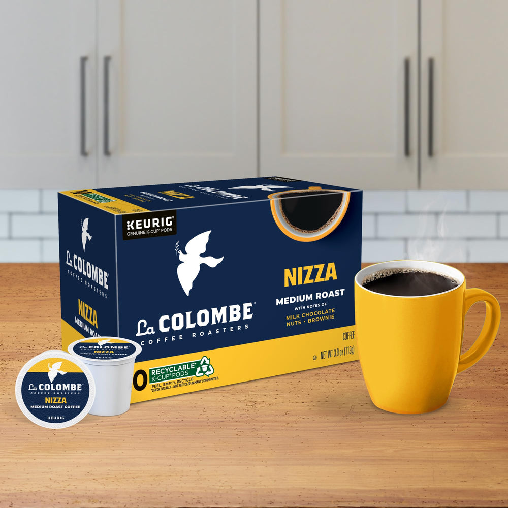 La Colombe Nizza recyclable pods, easy disposal after brew