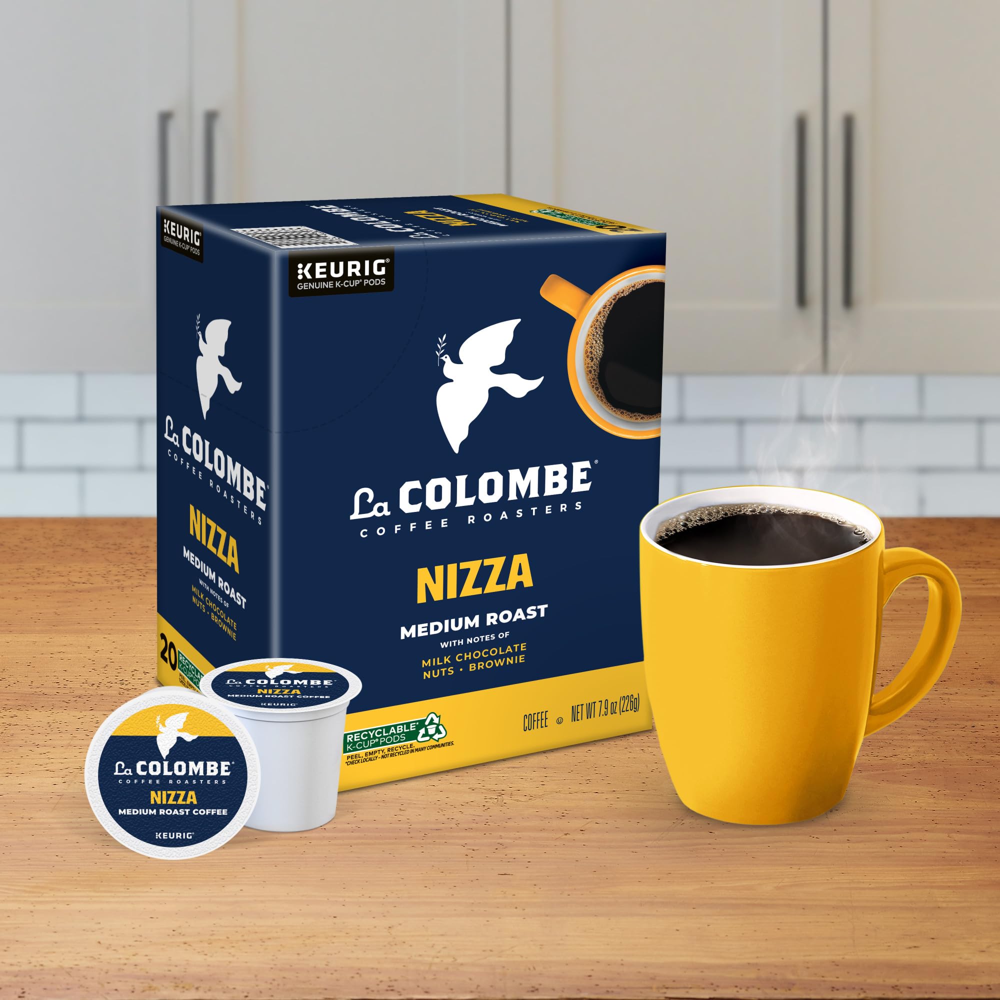 La Colombe Nizza honey-nuttiness notes flavoring the sip
