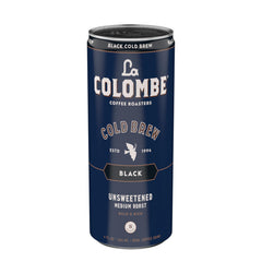 La Colombe Pure Black Draft bottle close-up, bold ready-to-drink flavor.