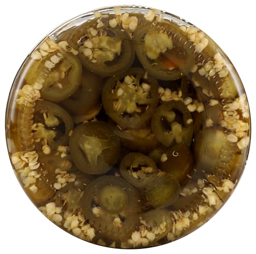 La Costena 64oz jar on shelf—bulk jar for family meals