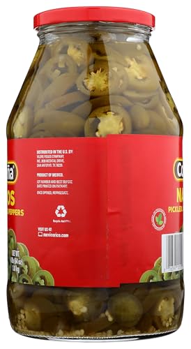 La Costena jalapeños in vinegar—ready to add heat to burritos