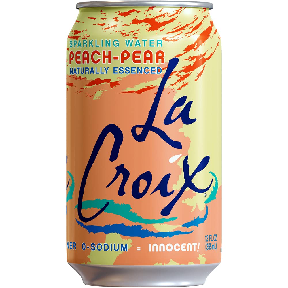 La Croix packaging emphasizes recyclable cans and eco-friendly design.