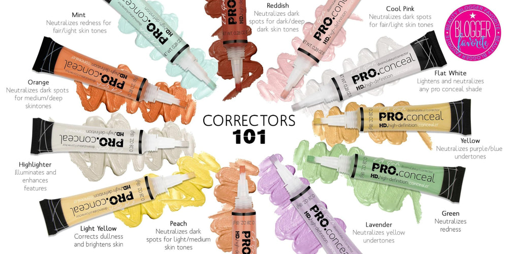 Under-eye conceal application demonstrated with smooth blending.