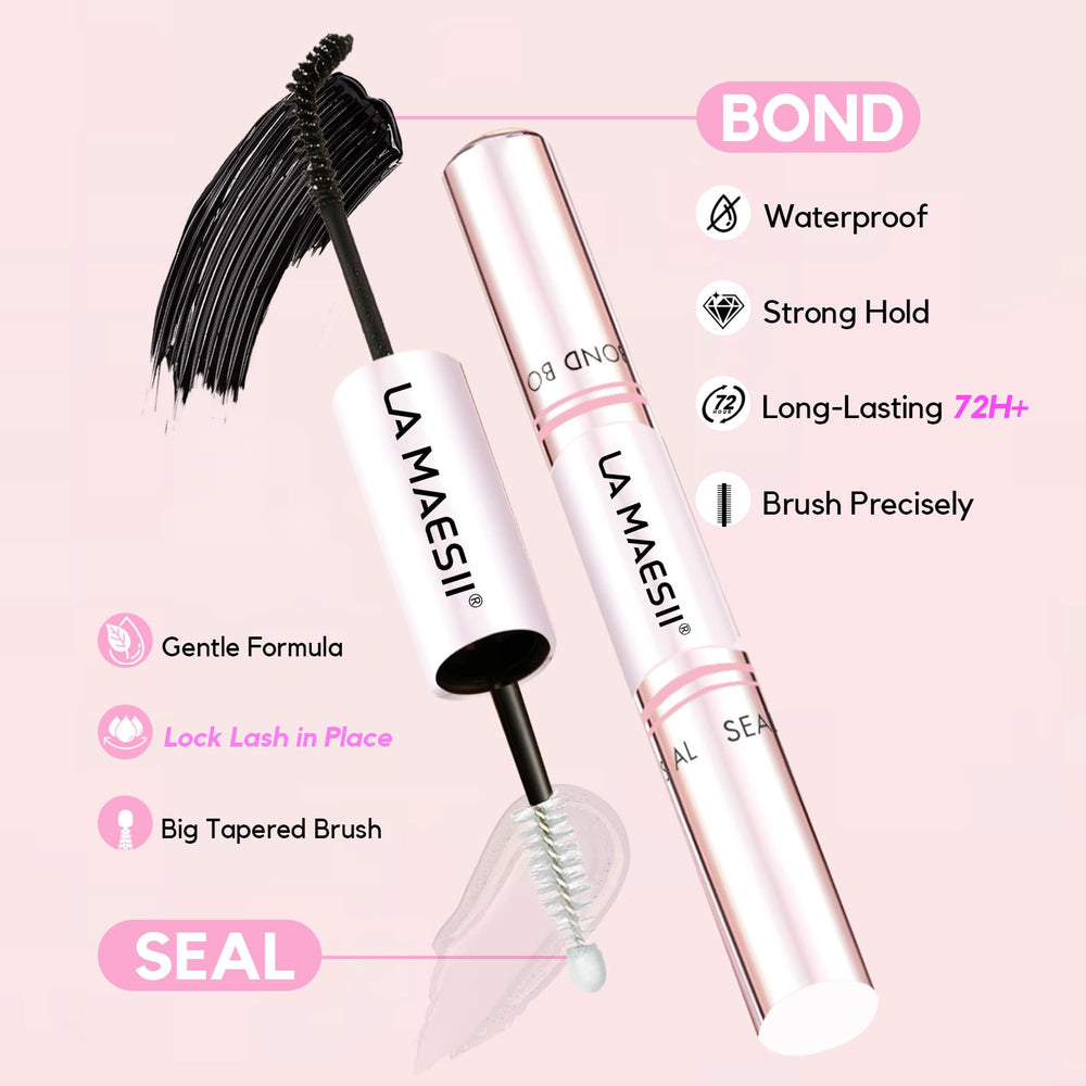 La Maesii lash glue remover shown for safe, quick removal.
