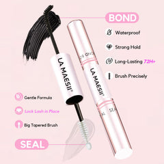 La Maesii lash glue remover shown for safe, quick removal.