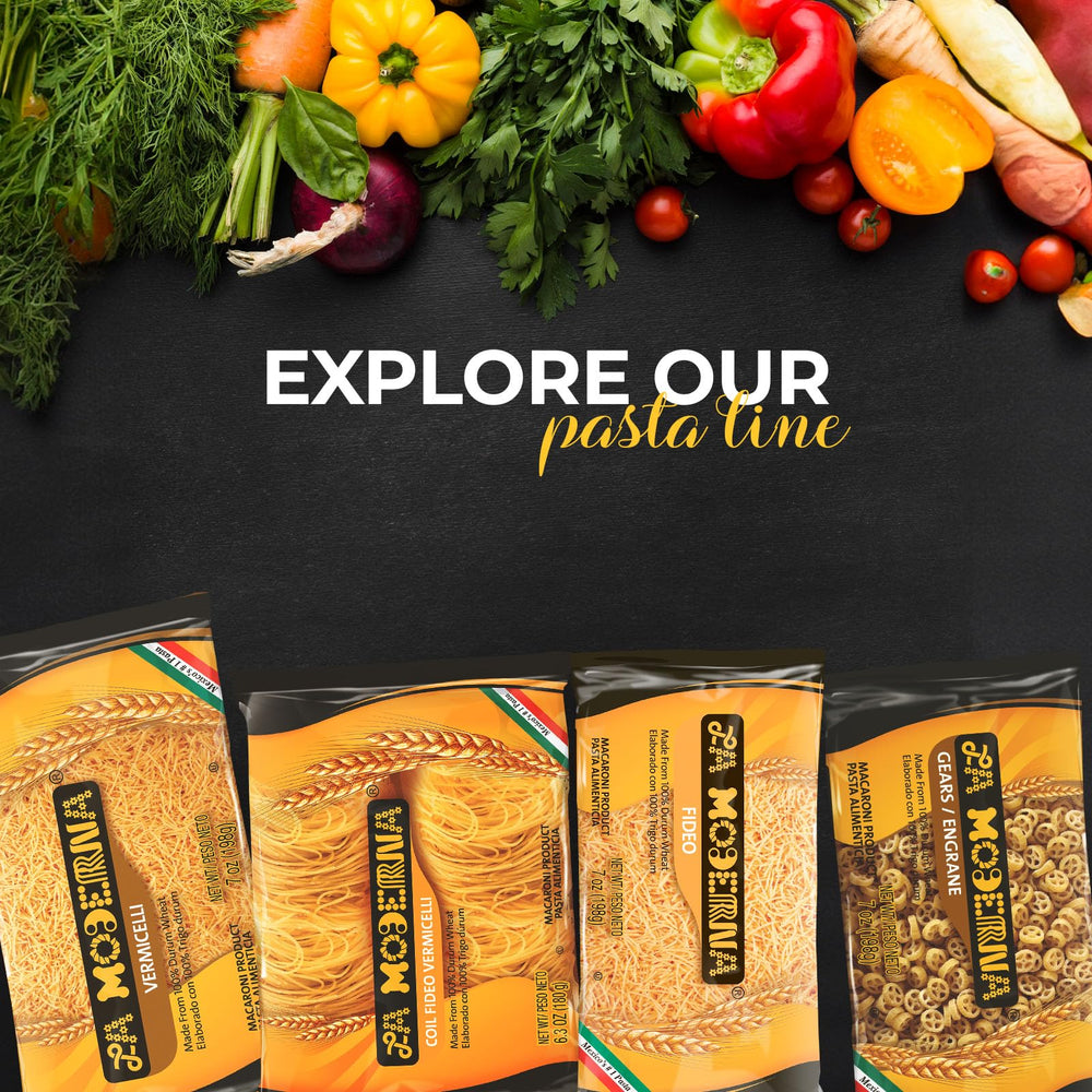 La Moderna Star Pasta holds its star shape in soups and broths.