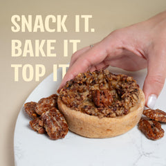 La Nogalera pecans on a fresh salad for gourmet texture.