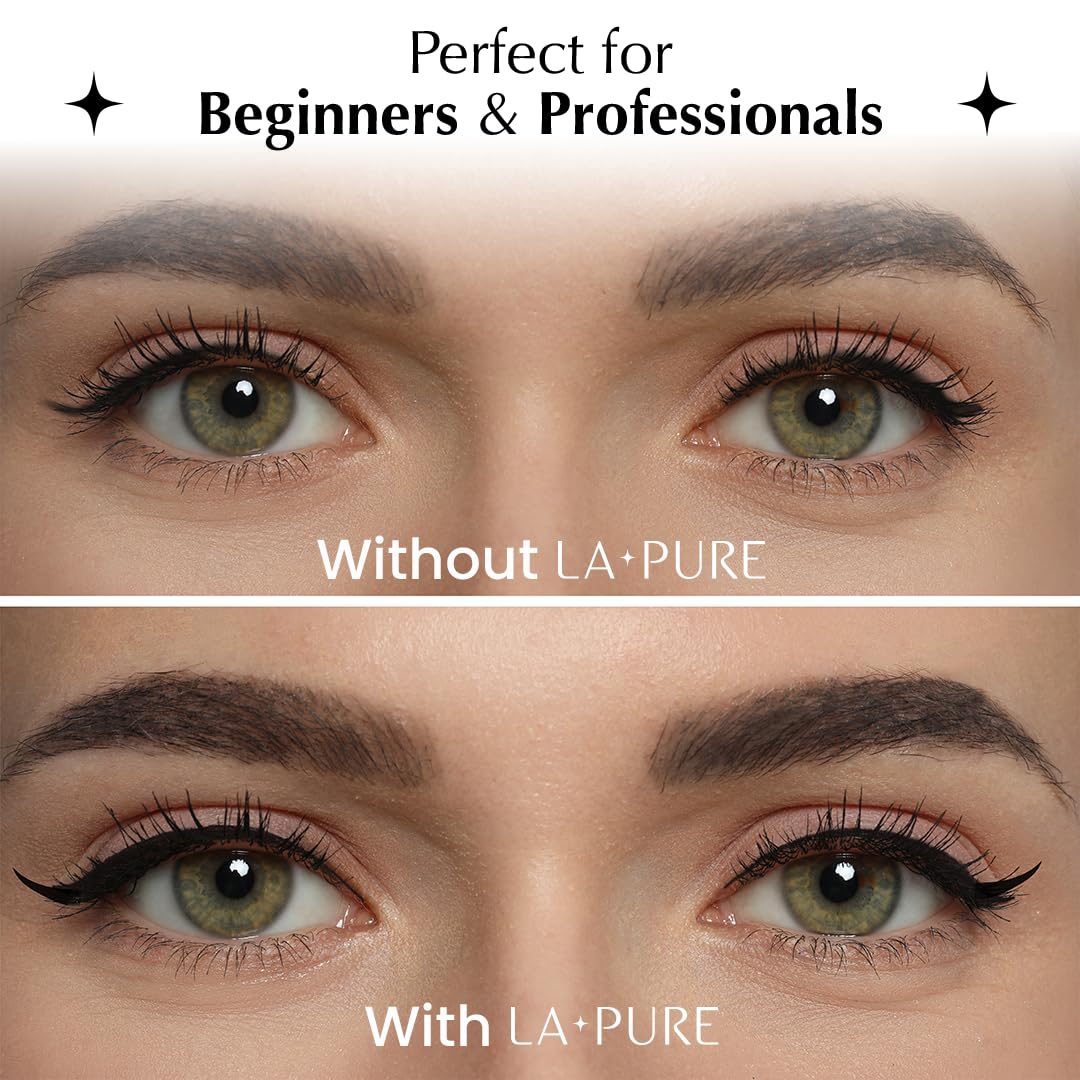 LA PURE long-lasting formula supports extended wear and color integrity
