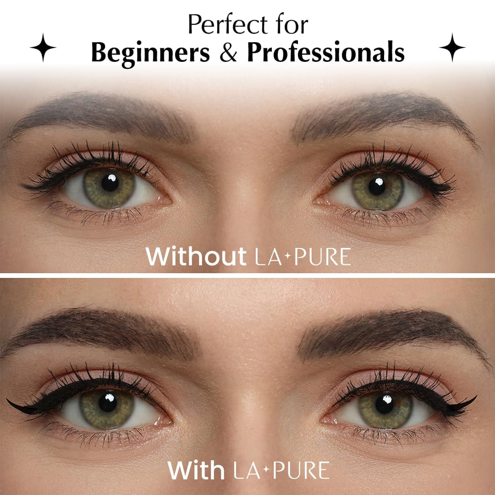 LA PURE long-lasting formula supports extended wear and color integrity