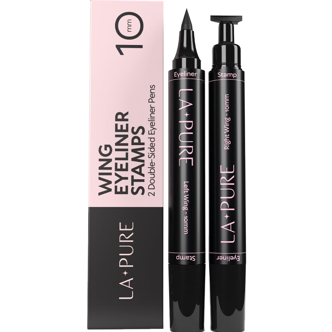LA PURE waterproof eyeliner stamp left wing for precise symmetry all day