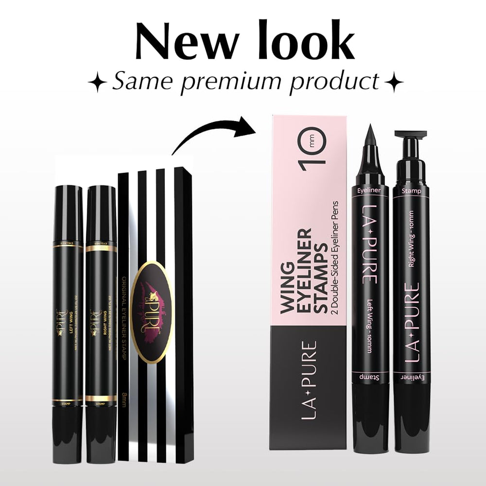 LA PURE waterproof eyeliner stamp right wing matching the left wing