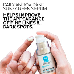AOX water-based serum texture feels light and breathable.