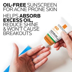 Anthelios Clear Skin sunscreen delivers a matte, shine-free appearance