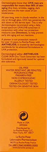 Non-comedogenic La Roche-Posay sunscreen helps prevent pore shine