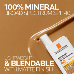 La Roche-Posay face sunscreen UV protection with 100% mineral filters