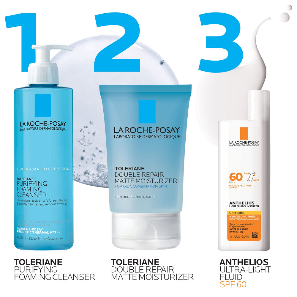 La Roche-Posay Anthelios Light Fluid fragrance-free label.
